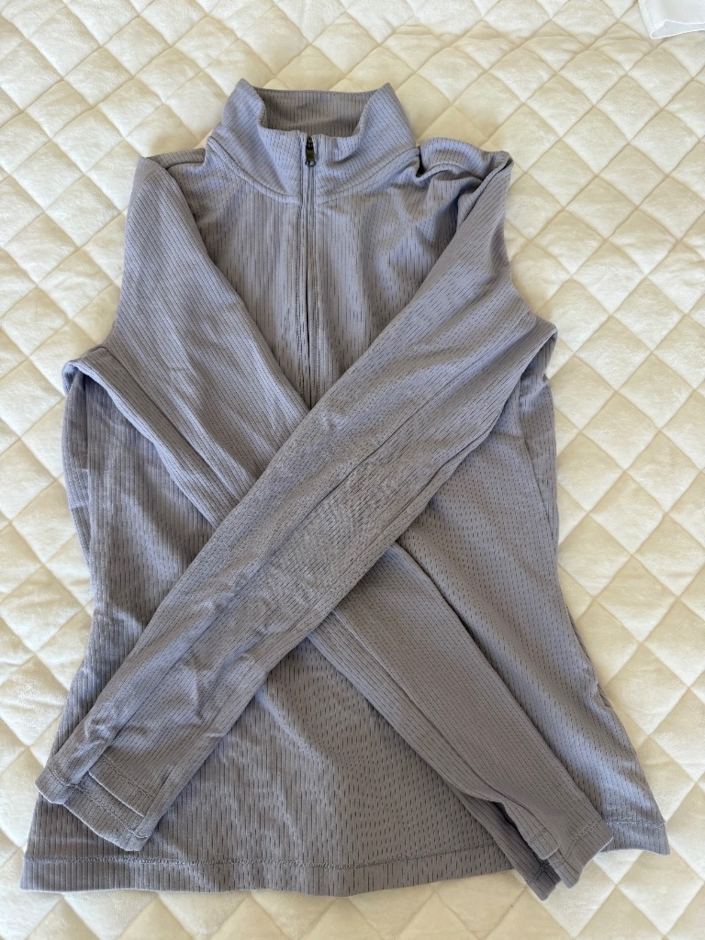 purple-gray Calia pullover